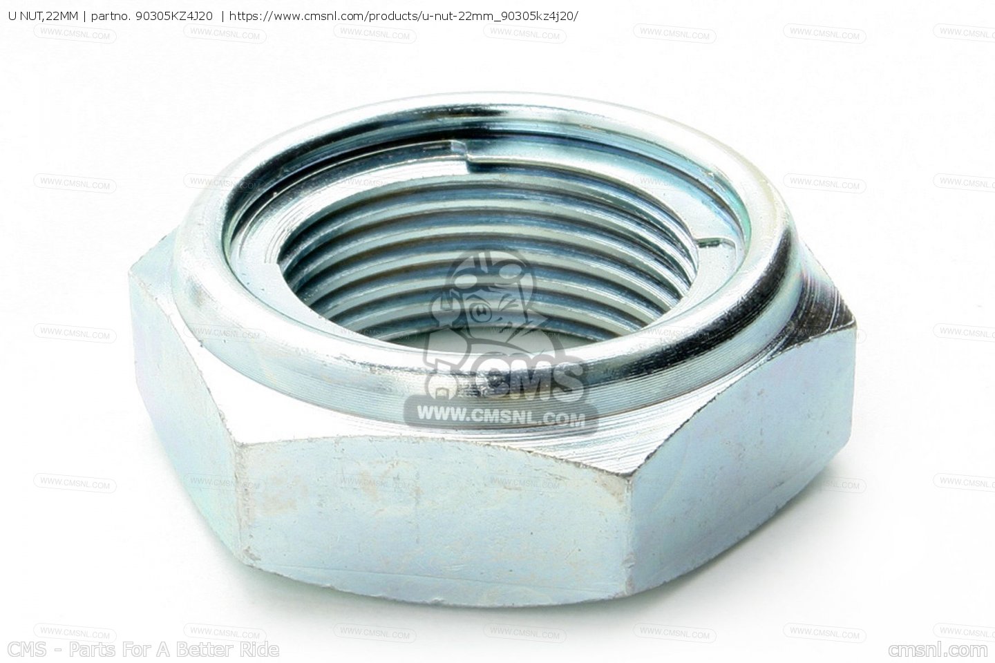Honda OEM U NUT , 22MM 90305-KZ4-J20