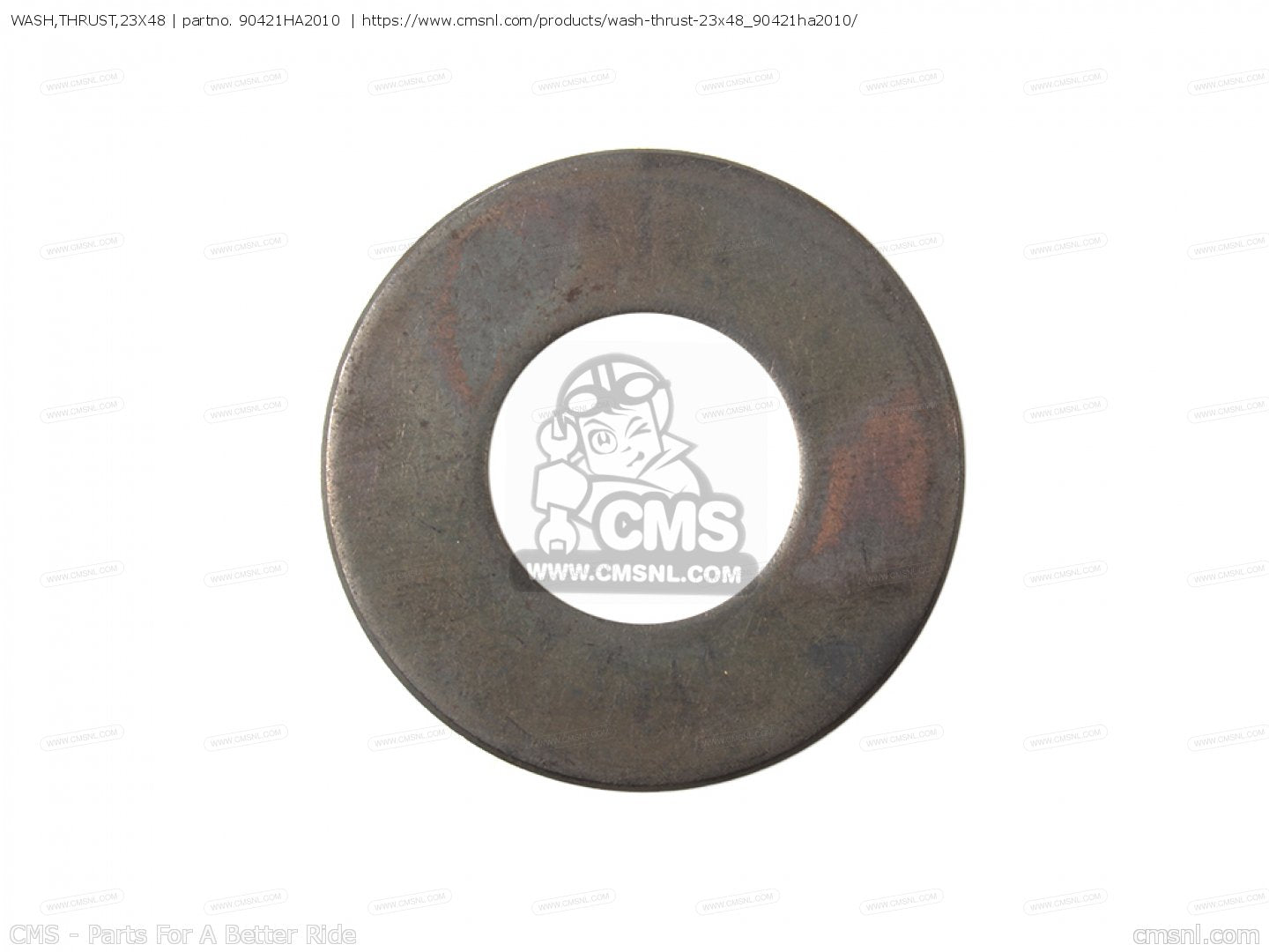 Honda OEM WASH,THRUST,23X48