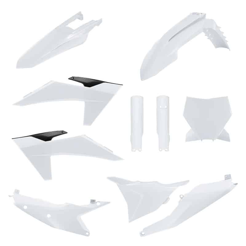 Polisport plastic kit volledig Wit KTM SX/SX-F 125/250/300/350/450 2023- (2023 model)