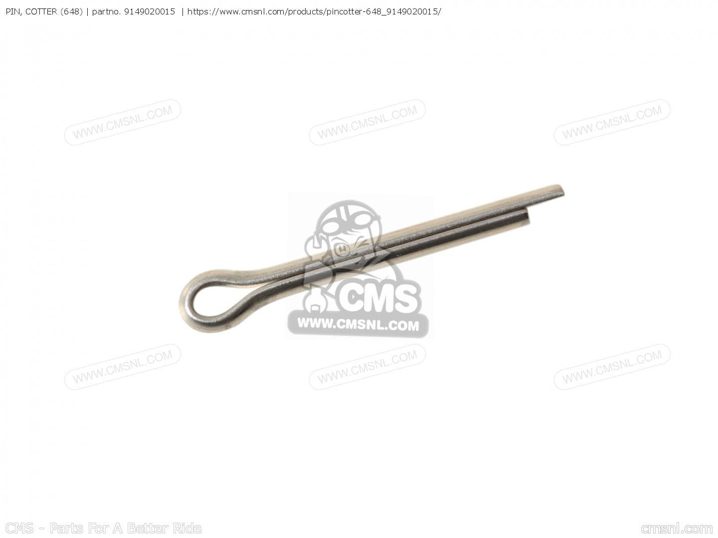 Yamaha OEM rempedaal clip 91490 - 20015 - 00 - MxProStoreParts