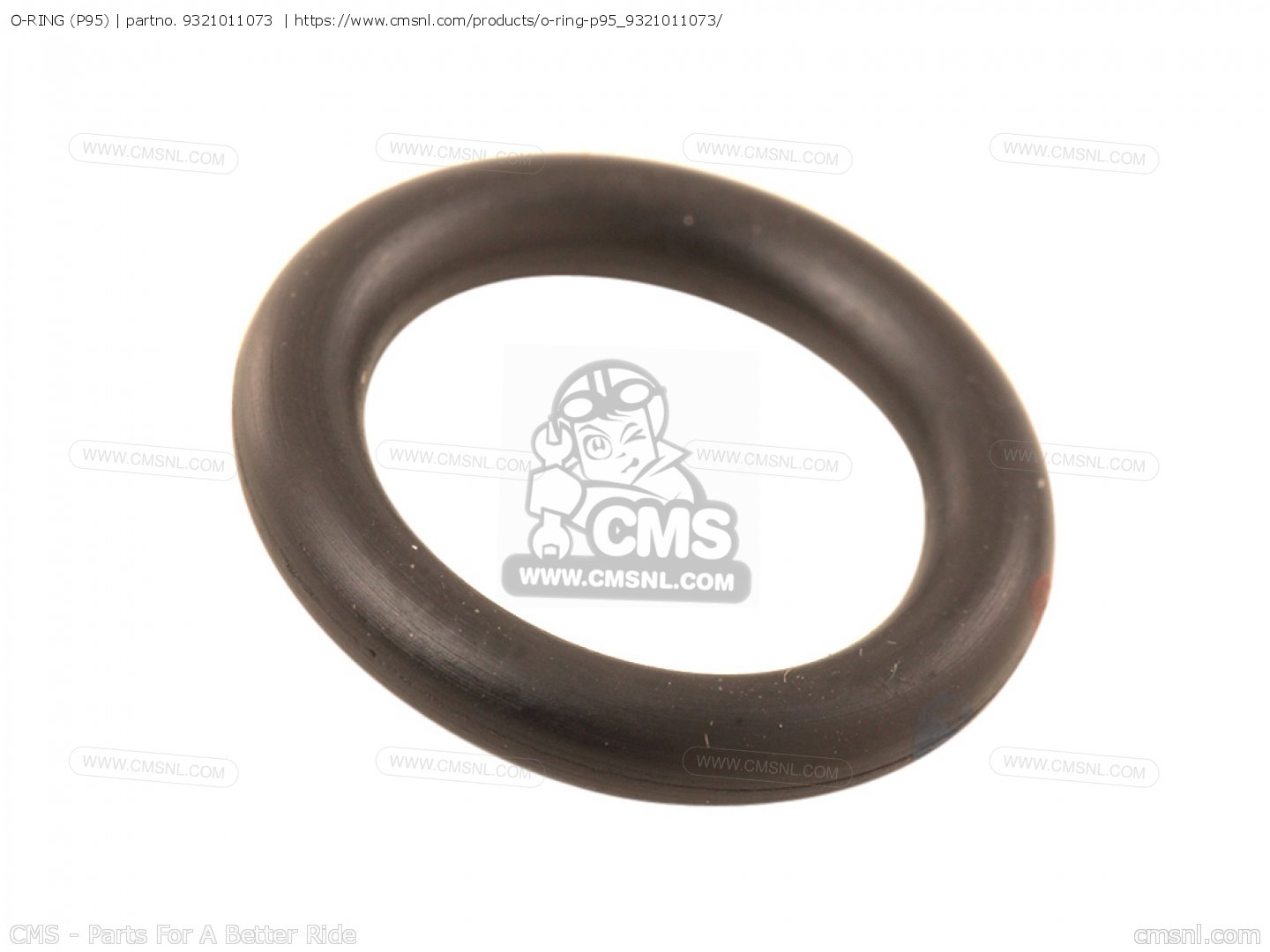 Yamaha OEM o-ring voor rempedaal bout 93210-11073-00