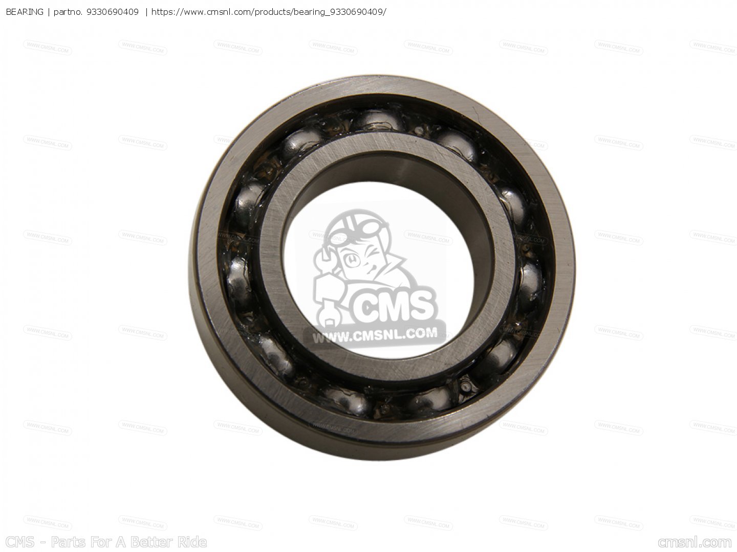 Yamaha OEM BEARING 93306-90409-00