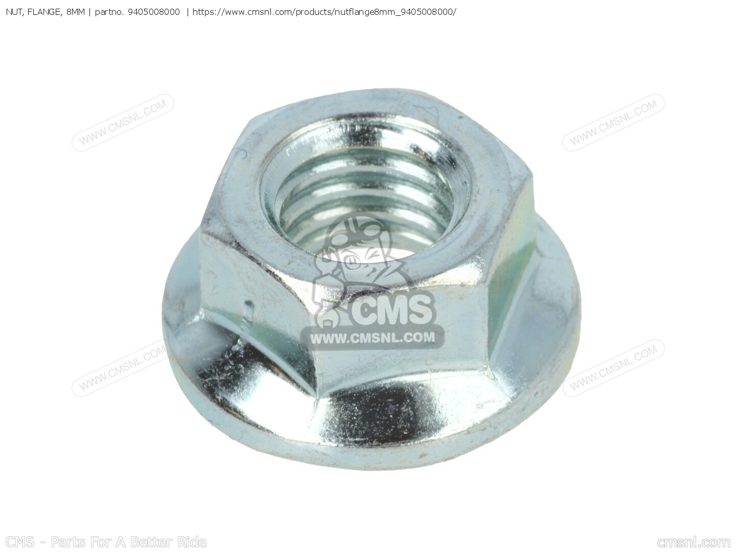 Honda OEM NUT, FLANGE, 8MM