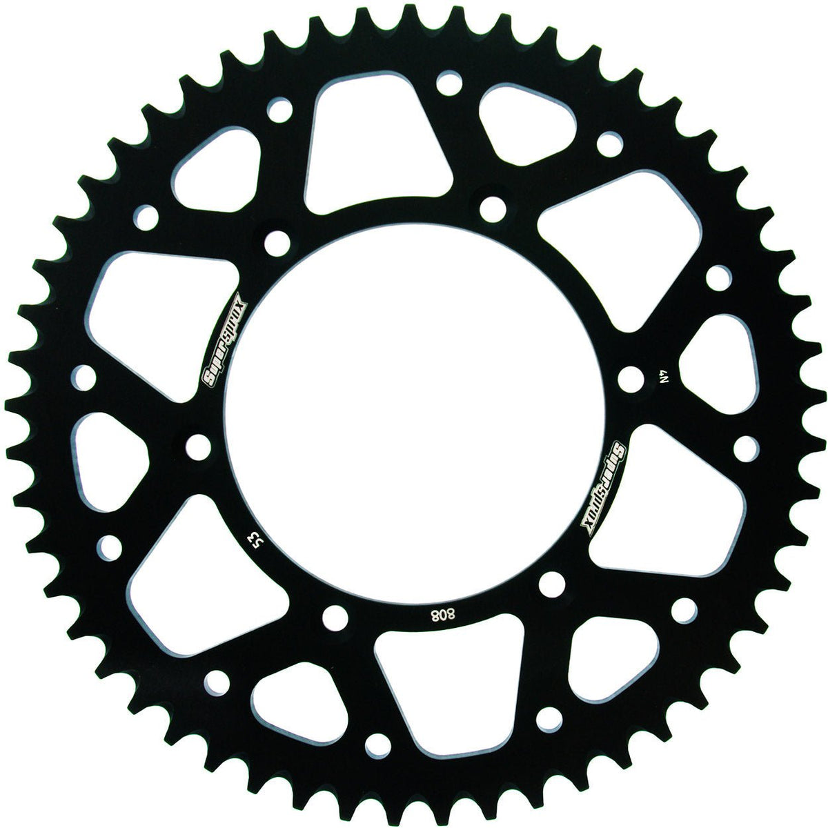 Supersprox achter tandwiel – RAL-808:49-BLK - MxProStoreParts