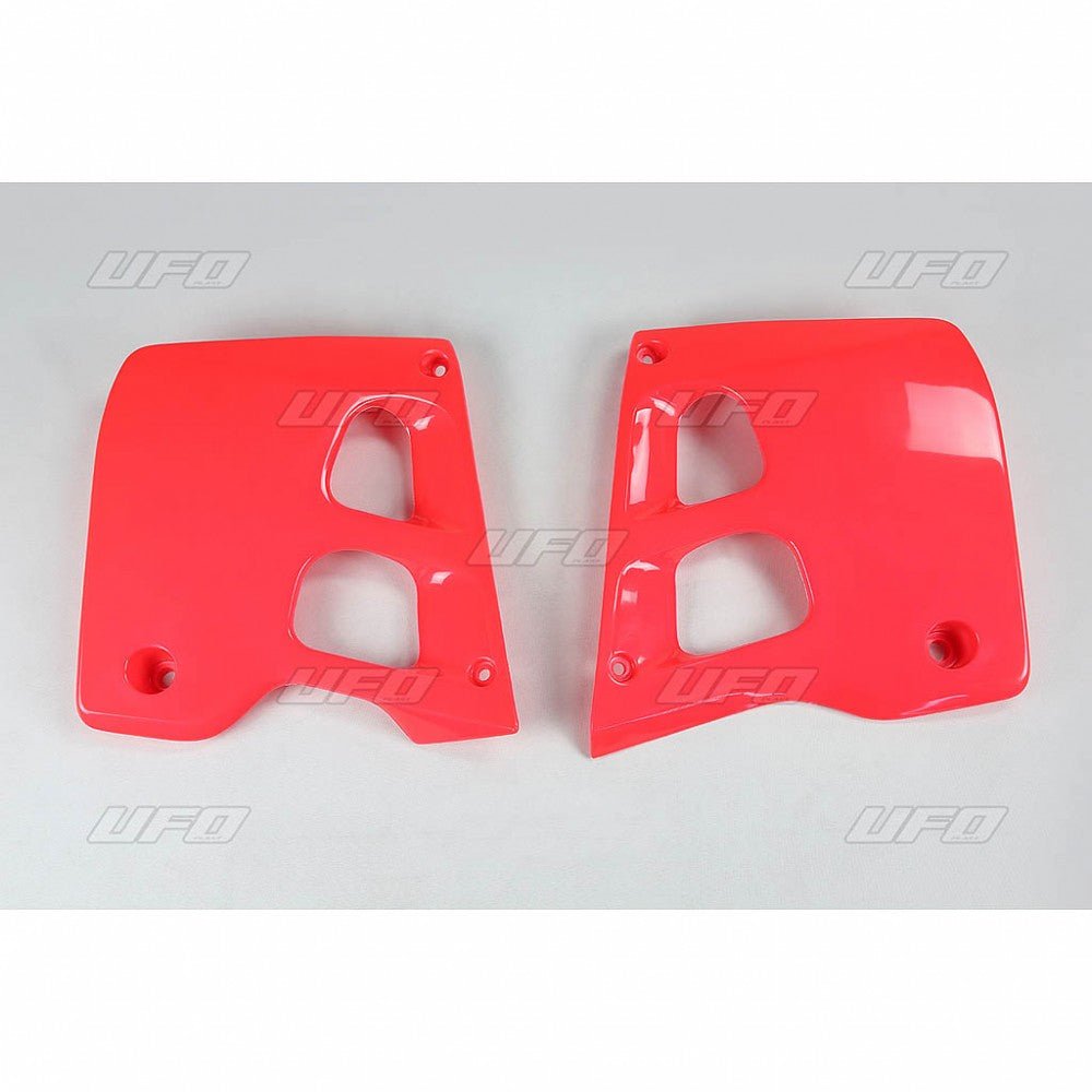 UFO Radiator Cover CR125 91-92 CR250 90-91 Red 067 - MxProStoreParts