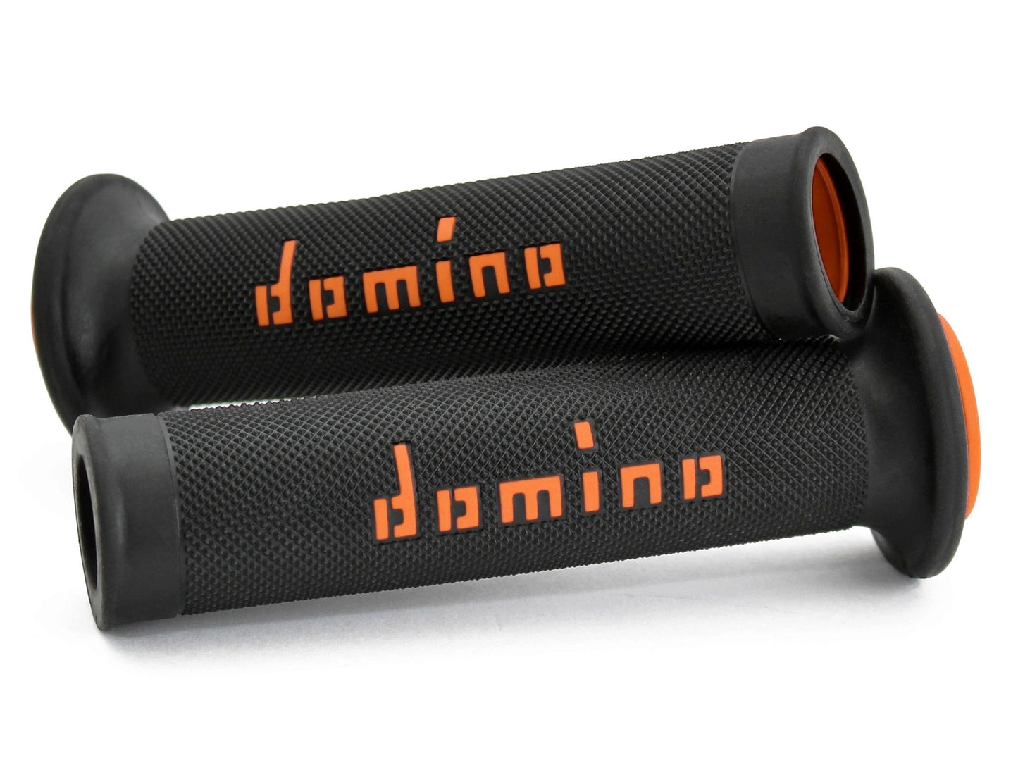 Domino wegmotor A010 handvaten Zwart / Oranje - MxProStoreParts