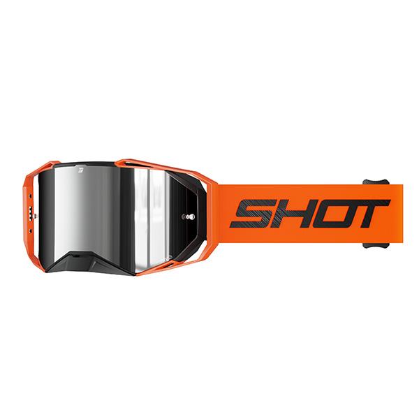 Shot Lite Iridium Slash Oranje Matt Crossbril 2027 Collectie