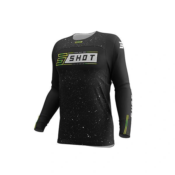 Shot MX Cross Shirt Volwassen Contact ART Zwart 2026 Collectie - MxProStoreParts