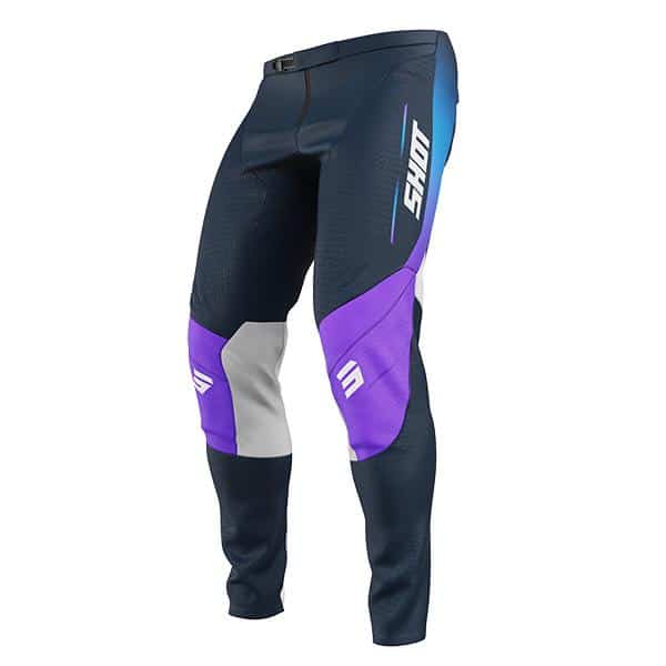 Shot MX Cross Broek Kinderen Contact Apex Blauw 2026 Collectie - MxProStoreParts