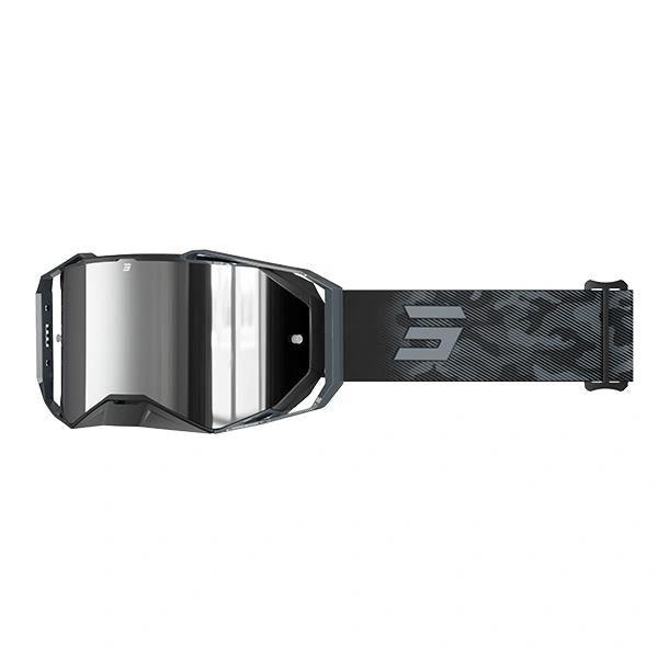 Shot Lite Iridium Patrol mattgraue Crossbrille 2026 Kollektion - MxProStoreParts