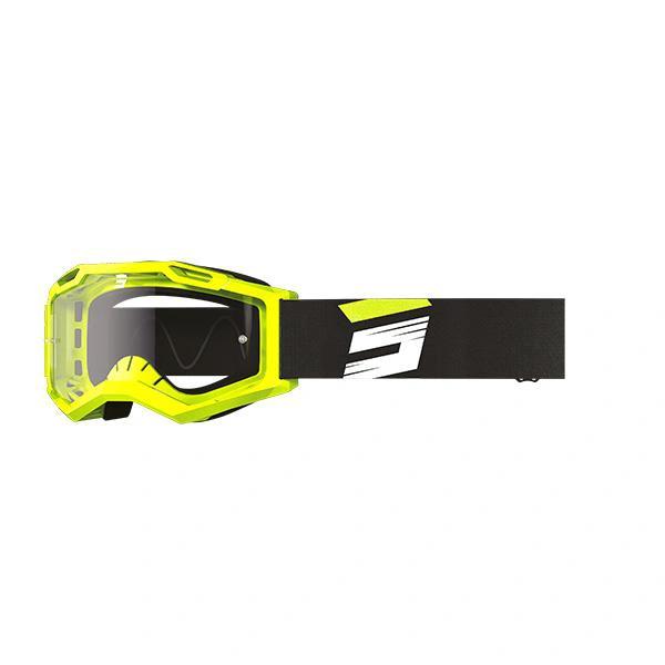 Shot Assault 2.0 Claw Fluor Geel Glossy Crossbril 2026 Collectie - MxProStoreParts
