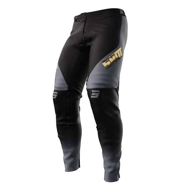 Shot MX Cross Broek Volwassen Aerolite Zwart / Goud 2025 Collectie - MxProStoreParts