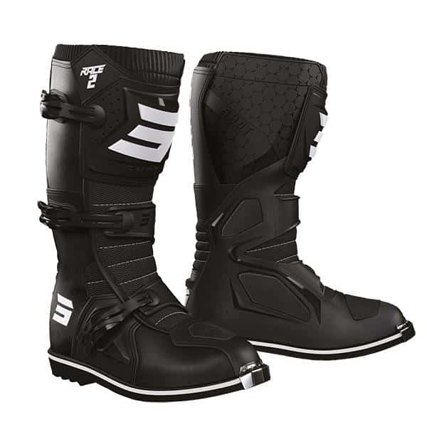 Shot Race Volwassen Race 2 MX Laarzen Zwart - MxProStoreParts