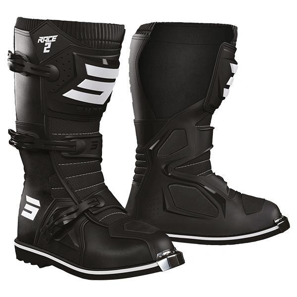 Shot Race Kinder MX Laarzen Zwart - MxProStoreParts
