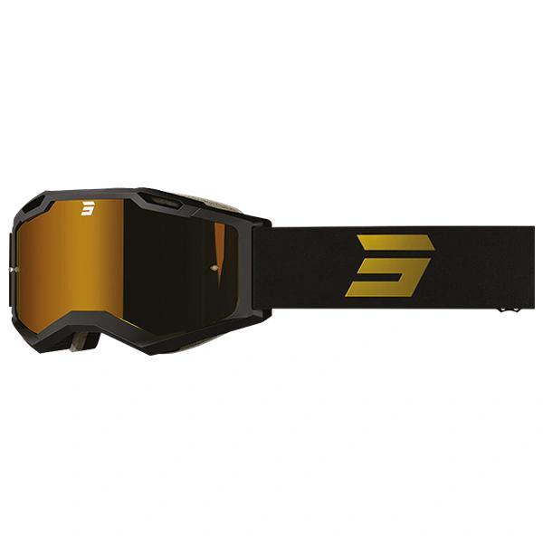 Shot Iris 2.0 Tech Gold glänzende Crossbrille 2026 Kollektion - MxProStoreParts