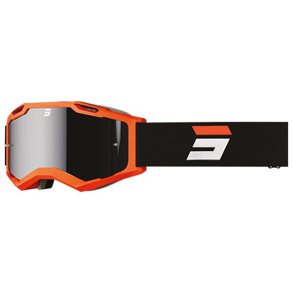 Shot Iris 2.0 Tech Neon Oranje Matt Crossbril 2026 Collectie - MxProStoreParts