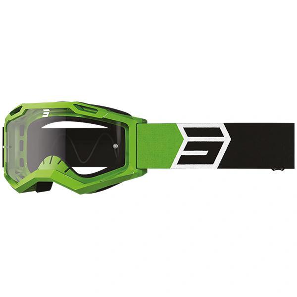 Shot Assault 2.0 Solar Groen Glossy Crossbril 2026 Collectie - MxProStoreParts