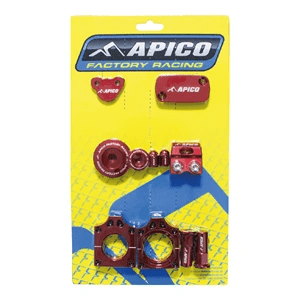 Apico Factory Bling Pack Rot Honda CRF 250R 2010 - 2017 - MxProStoreParts