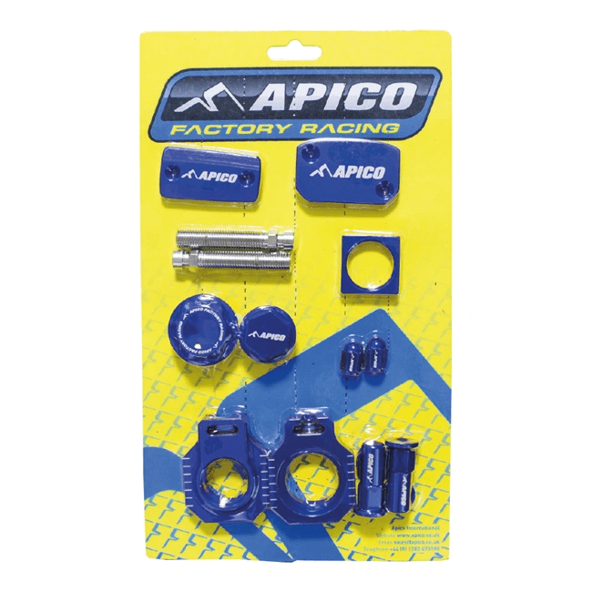 Apico Factory Bling Pack Blau KTM/HUSKY SX125/150 14 - 15, TC125 16 - 21, FC250 - 450 16 - 21 OR (R) BREMBO BRAKE - MxProStoreParts