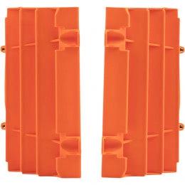 UFO Kühlerlamellen aus Kunststoff Orange für KTM SX 125/150/250 19 - & SX-F 250/350/450 19 - & EXC 250/300 TPI 20 & EXC-F 250/350/450/500 20 - MxProStoreParts
