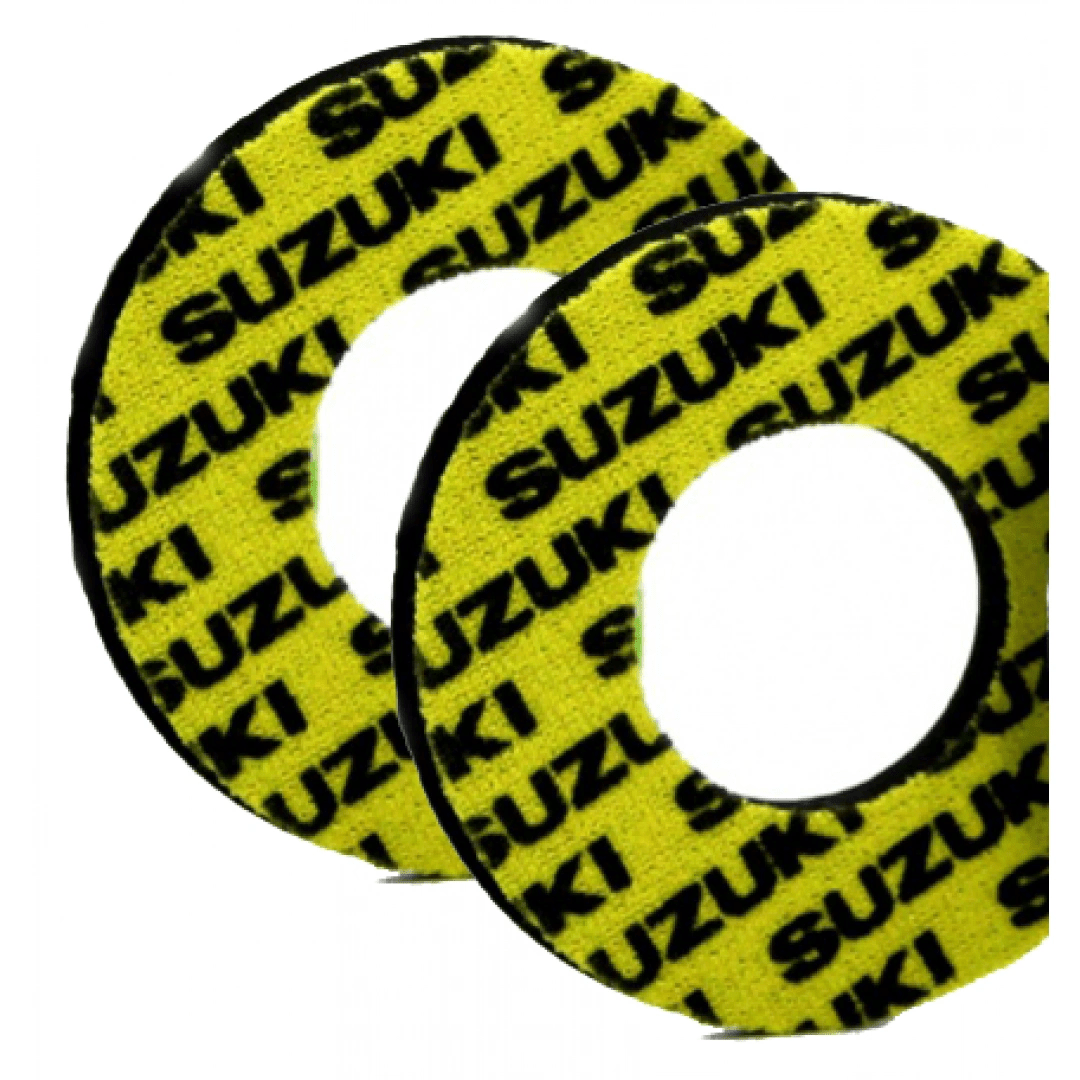 Airtime Donuts geel ( per set van 2 ) Suzuki Logo - MxProStoreParts