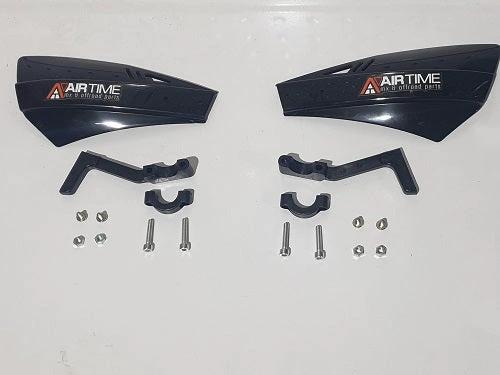 Airtime Competition schwarze Lenkerkappen mit 22mm Befestigungsset - MxProStoreParts