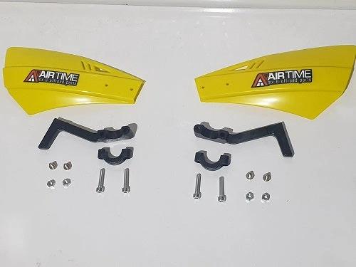 Airtime Wettkampf Handkappen Gelb mit 22mm Befestigungsset - MxProStoreParts