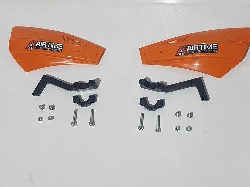 Airtime Competition Handgriffkappen Orange mit 22mm Befestigungsset - MxProStoreParts