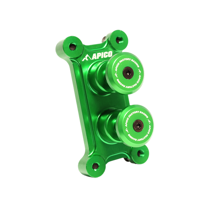Apico dubbele starthulp Groen los onderdeel Standard for Suzuki/Yamaha/Honda/Kawasaki - MxProStoreParts