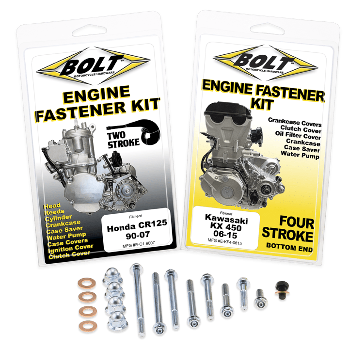 Bolt Engine Fastener Kit Suzuki RM 125 98 - 07 - MxProStoreParts