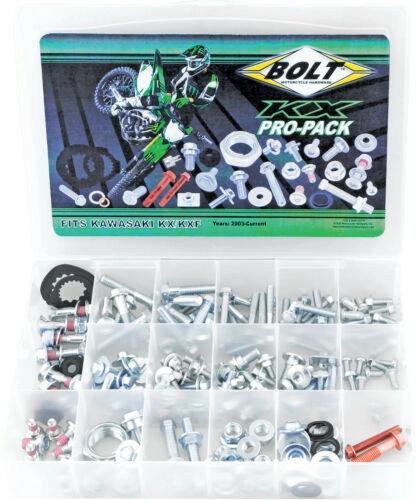Bolt Pro Pack Kawasaki KX/KXF KX125 03-08 / KX250 03-08 / KXF250 04-25 / KXF450 06-25 - MxProStoreParts