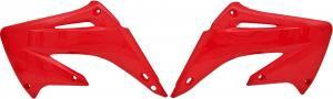Racetech Radiateurdeksels rot Honda CR 125R/250R 02 - 07 - MxProStoreParts