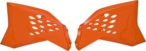 Racetech radiator kappen Oranje KTM SX 65 09 - 15 - MxProStoreParts