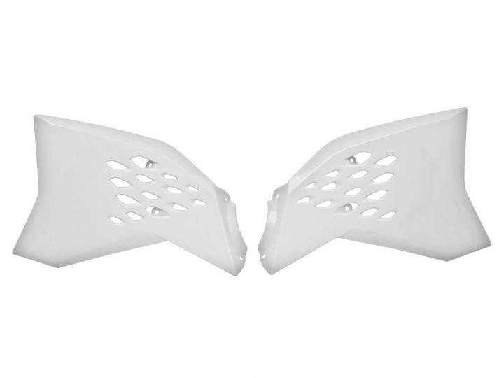 Racetech Radiatordeckel Weiß KTM SX 65 09 - 15 - MxProStoreParts