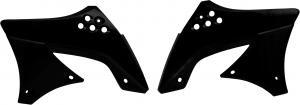 Racetech Radiatorkappen Schwarz Kawasaki KX 450F 09 - 11 - MxProStoreParts