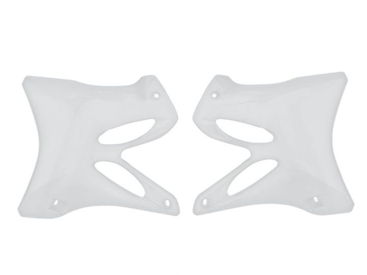 Racetech radiator covers White Yamaha YZ 125/250 02-14