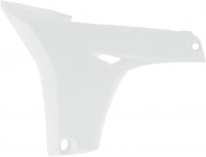 Racetech onderste radiator kappen Wit Yamaha YZ 450F 10-13