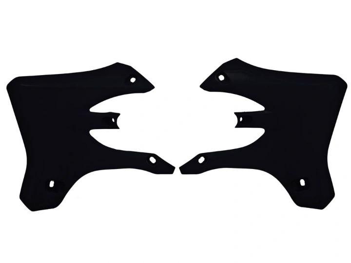 Racetech Radiatorkappen Schwarz für Yamaha YZ 250F/450F 03 - 05 & WR 250F/450F 05 - 06 - MxProStoreParts