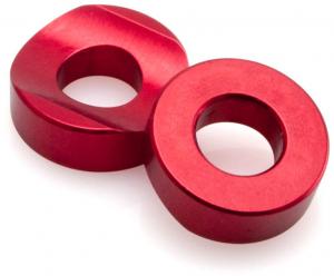 DRC Rim Lock spacers Rood 2 Pack