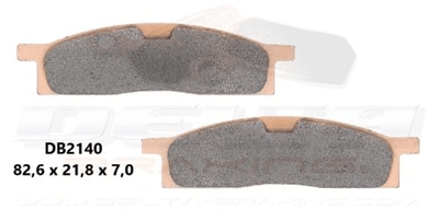 Delta Braking für Bremsbeläge DB2140 Typ D - MxProStoreParts