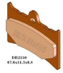 Delta Braking Voor/Achter remblokken DB2150 type N - MxProStoreParts