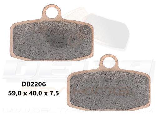 Delta Braking Sintered Voor remblokken KTM SX 85 2012 - 2020 Type D - MxProStoreParts