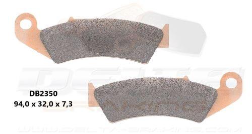 Delta Braking gesintert für Bremsbeläge DB2350 Typ D - MxProStoreParts