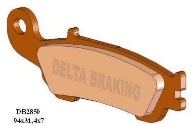 Delta Braking Sintered Front brake pads DB2850 Type N