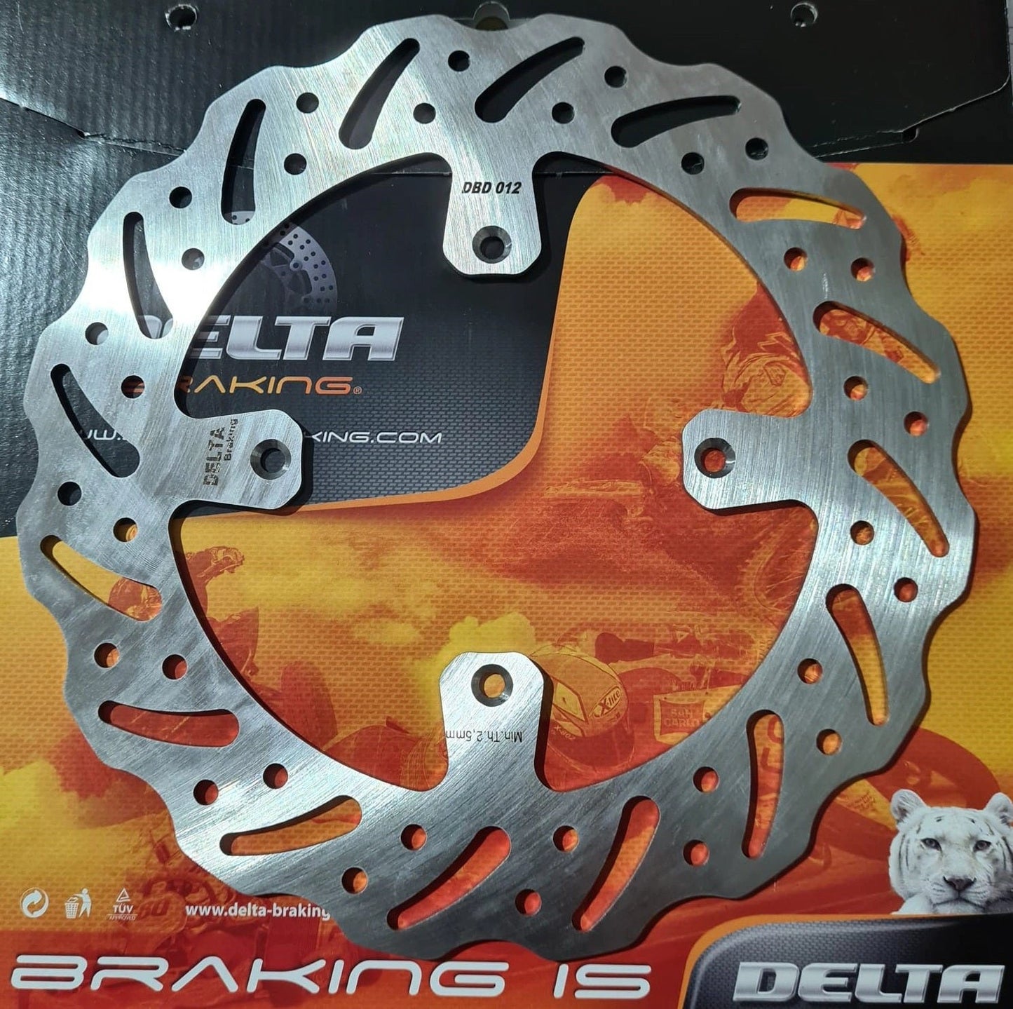 Delta Braking für Bremscheibe (250mm) Typ G Kawasaki KX 125/250 1989–2002 - MxProStoreParts