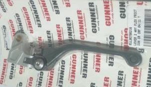 Gunner Klapphebel Kupplungshebel Silber Honda CR 125R/250R 04 - 07 & CRF 250R 04 - & CRF 450R 04 - & CRF 450RX 17 - MxProStoreParts