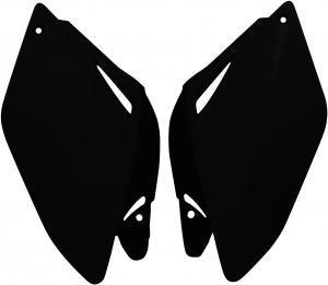 Racetech Rennnummernschilder Schwarz für Honda CRF 250R 06 - 09 - MxProStoreParts