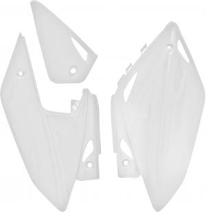 UFO side number plates white Honda CRF 450X 05-17