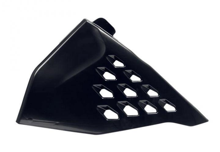 Racetech gelüftete linke schwarze Luftfilterkappe für KTM SX/SXF 2019 – 2022, EXC 2020 – 2023 & Gas Gas EC/MC 125/250/300/350F 2021 – MxProStoreParts