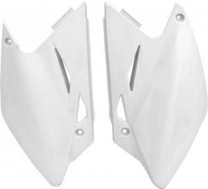 Racetech Seitennummernschilder Weiß Kawasaki KX 450F 2006 - 2008 - MxProStoreParts
